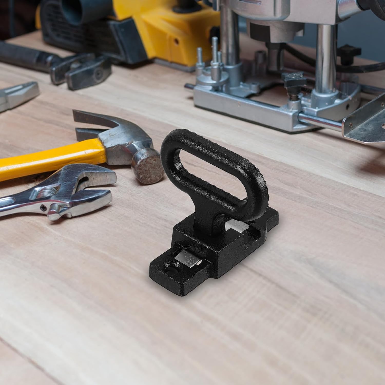Truck Folding Step Accessory Antislip Design Steel Black