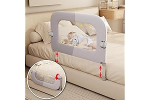 Barandas de Cama para Niños y Adultos - Barandillas de Seguridad Plegables...