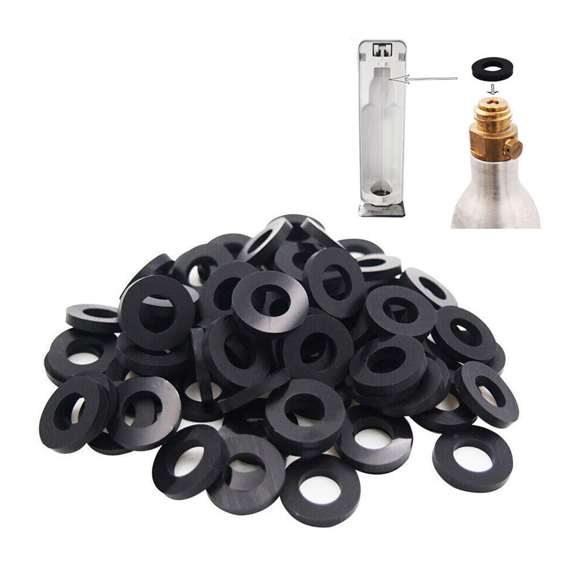 50pcs Sealing Washer Replacement Gaskets O Ring For Sodastream Nozzle Repair Adapter