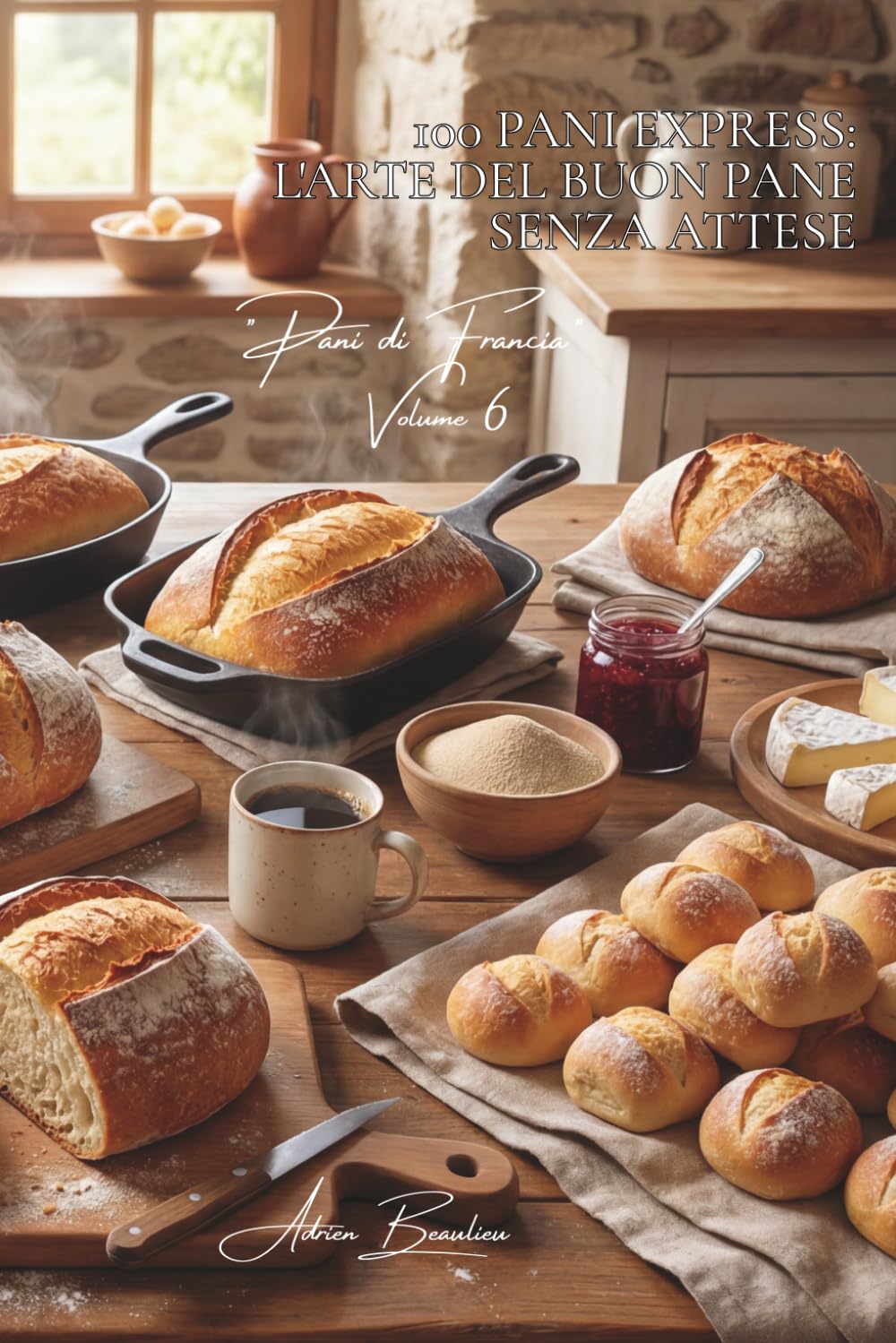 100 pani express: l'arte del buon pane senza attese: Senza impasto, alla birra, allo yogurt... il pane quotidiano senza vincoli. (Serie Panetteria & ... - Sottoserie "Pani di Francia" (8 volumi))