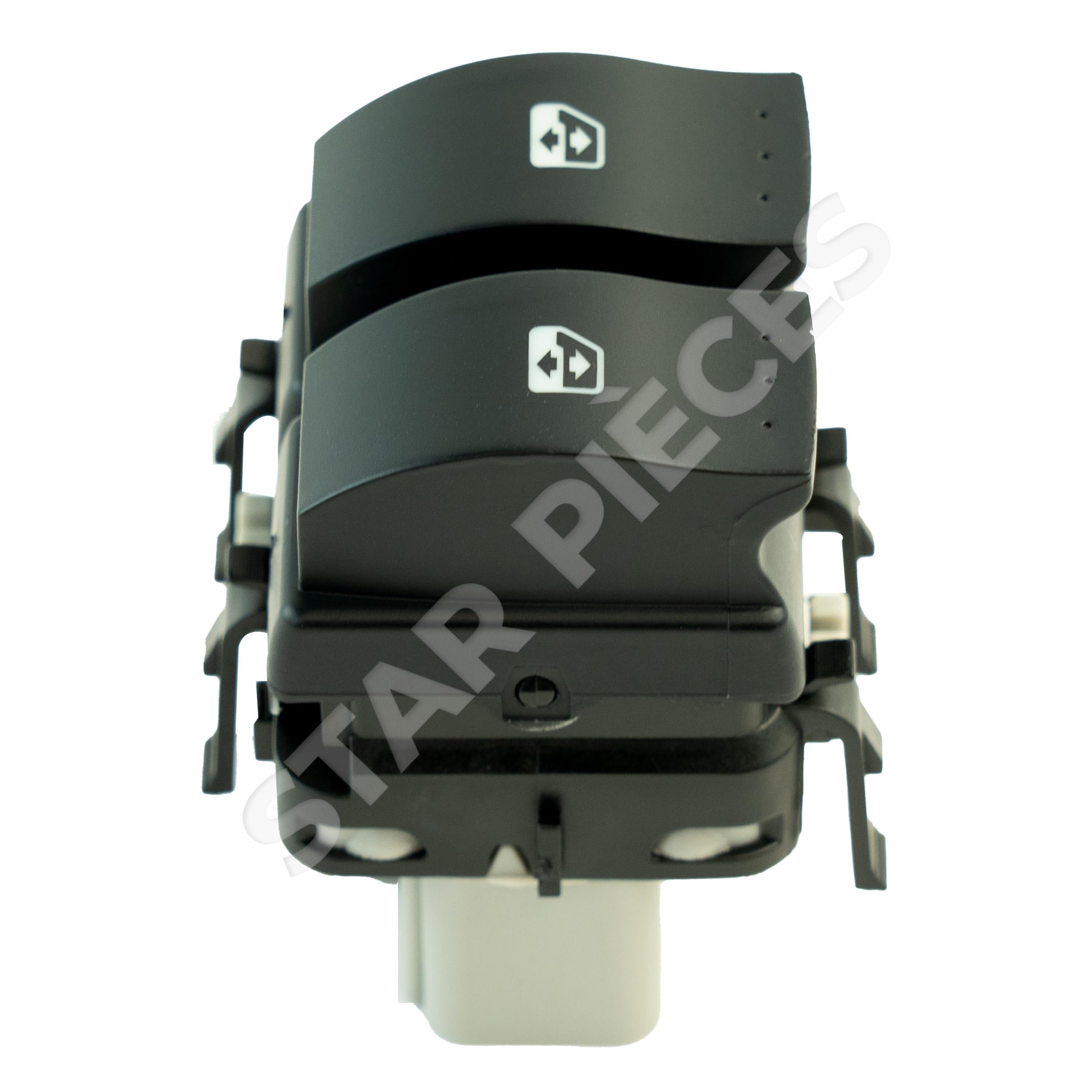 Bouton Lève-vitre Conducteur Avant Gauche Compatible Renault Mégane 2 Scénic 2 Trafic - Réf. 8200107772, Base Bleue