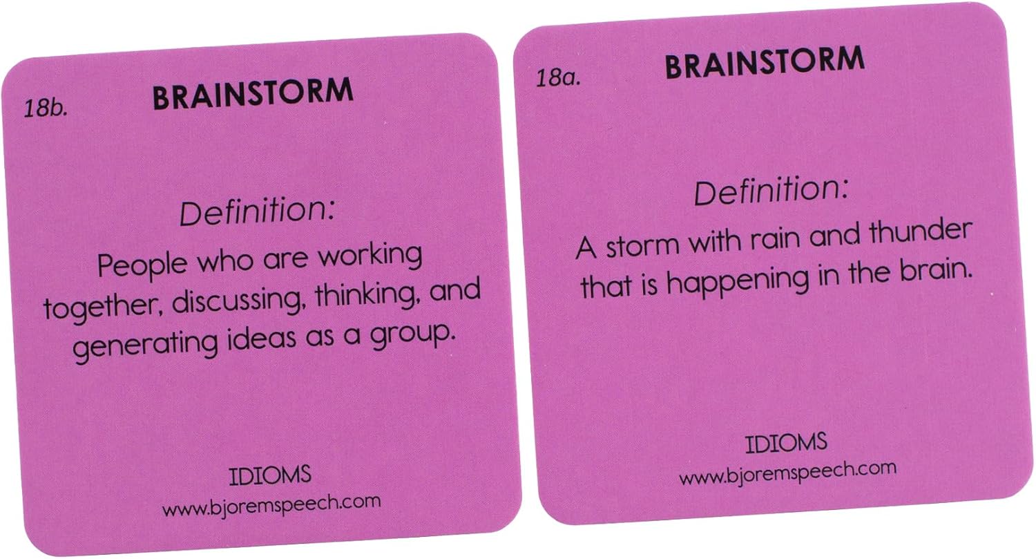 Bjorem Speech® Teaching Idioms in Context: Mastering Literal and Figurative Language in Education and Speech Therapy