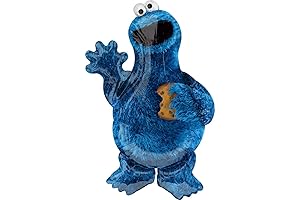Mayflower Products 35" Anagram Cookie Monster Foil Balloon