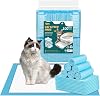 Ownpets Cat Litter Pads 45X33CM Leak-proof 6-Layer Kitten Potty Training Pads Cat Litter Box Pee Pads with Super Absorbent Surface for Pets, 100 Pack