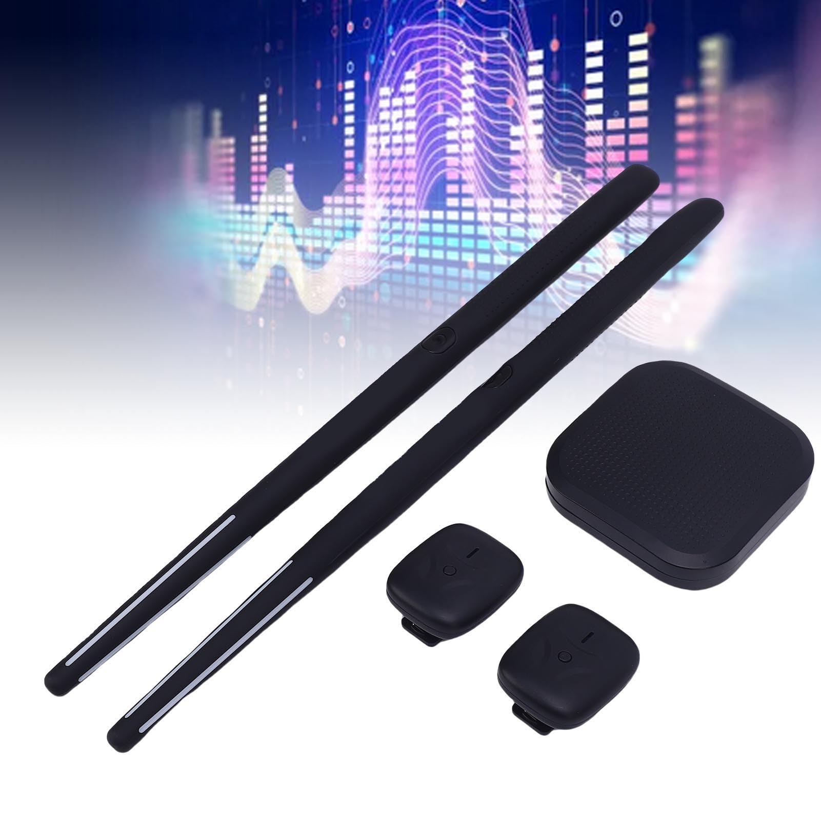 Electronic Air Drum Strucs Drumsticks Zestaw z Czujnikiem Ruchu 3D Bezkładny Perkusja dla Początkujących Nagranie ćwiczeń