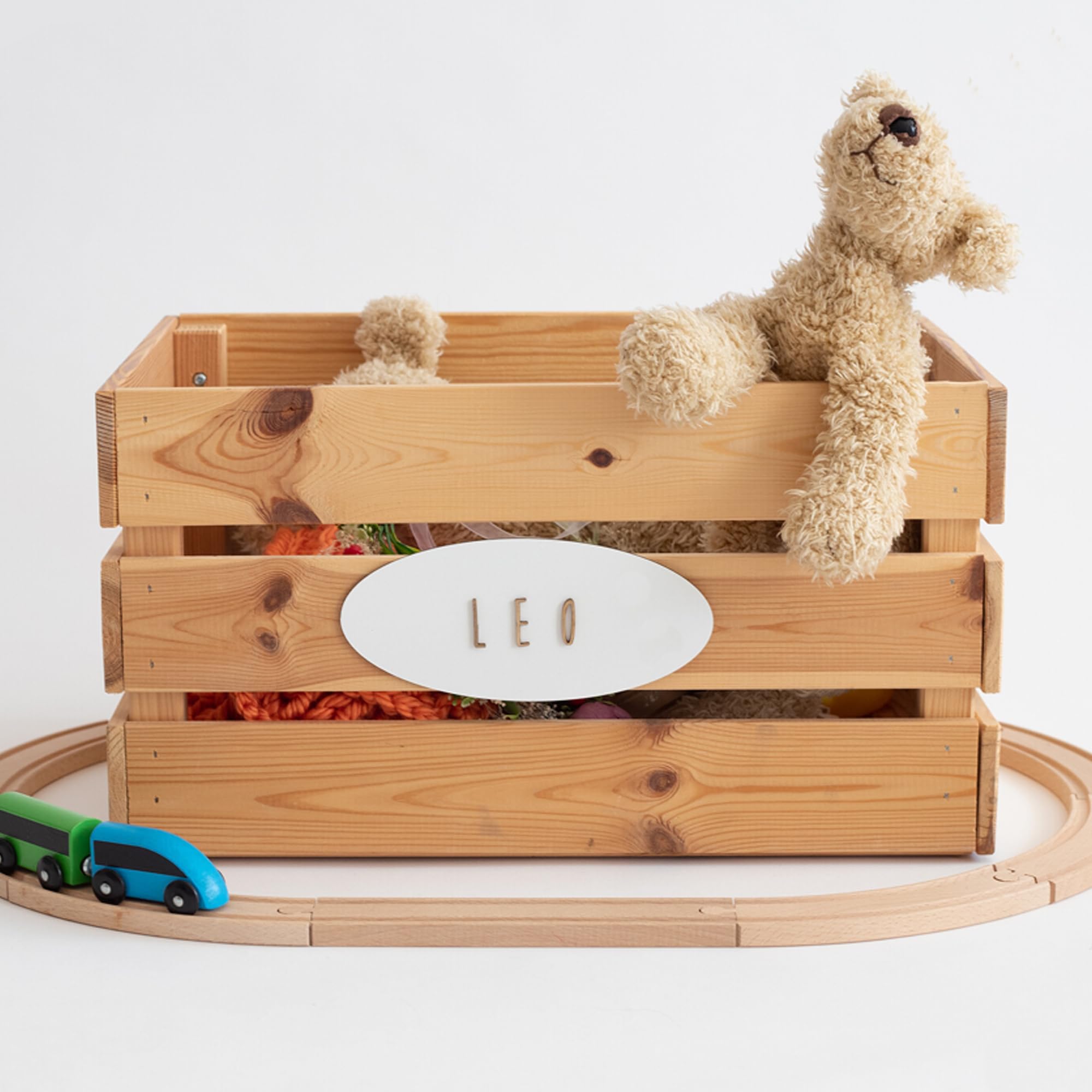 Placa Habitación Personalizada con Nombre. Regalos de Madera Personalizados. Letrero de Madera Adhesivo para Habitación Infatil Niño/a Bebé. Placa Personalizada Ovalada