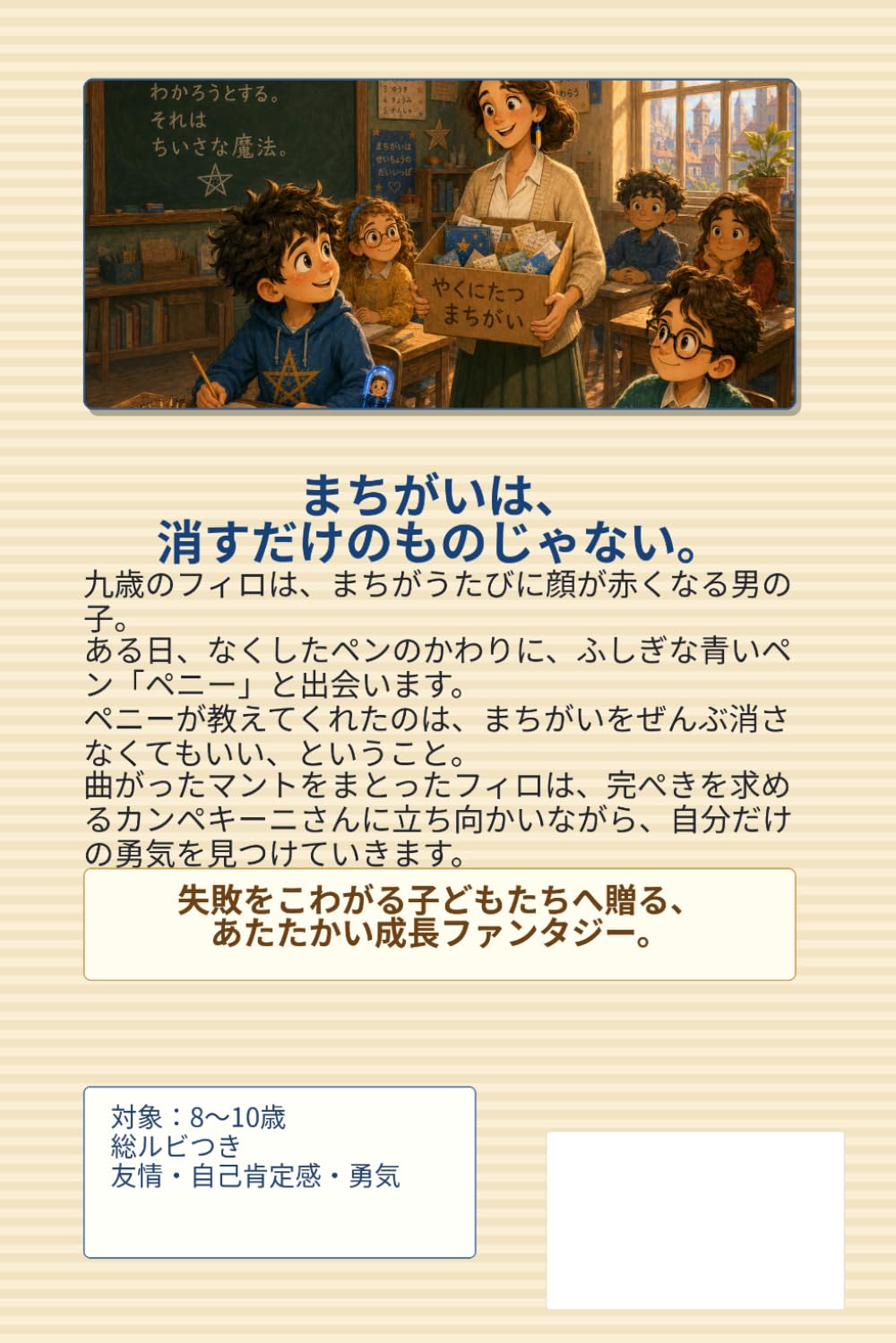 まちがいのマント: しっぱいヒーロー・フィロの物語