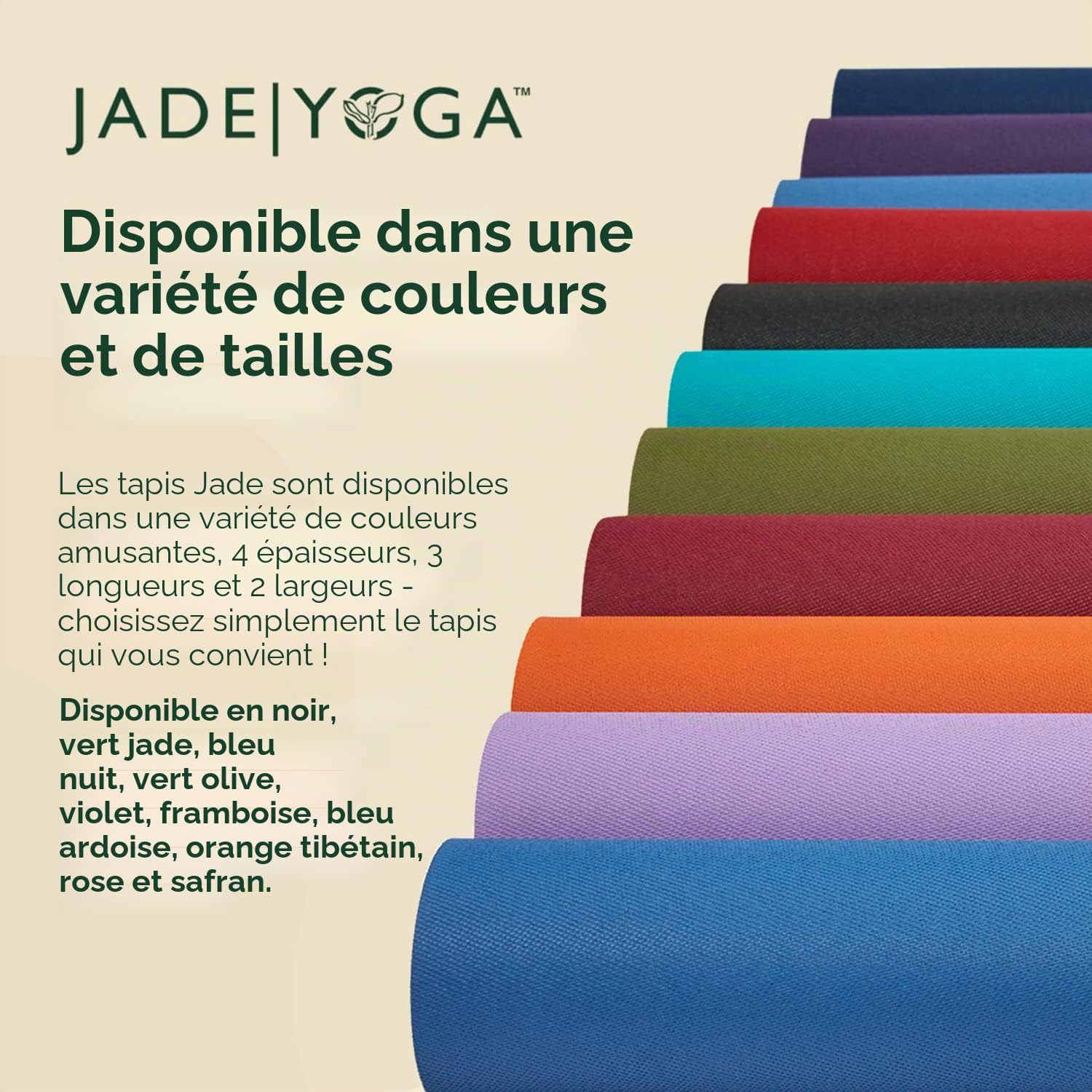 Jade Yoga Harmony mat, Purple
