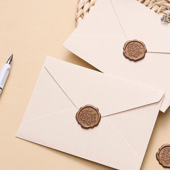 Writing Paper with Envelope Set 24 Vintage Writing Paper with 6 Envelopes 6 Self-Adhesive Wax Seal Stickers Vintage Paper with Lines for Invitation Love Letter