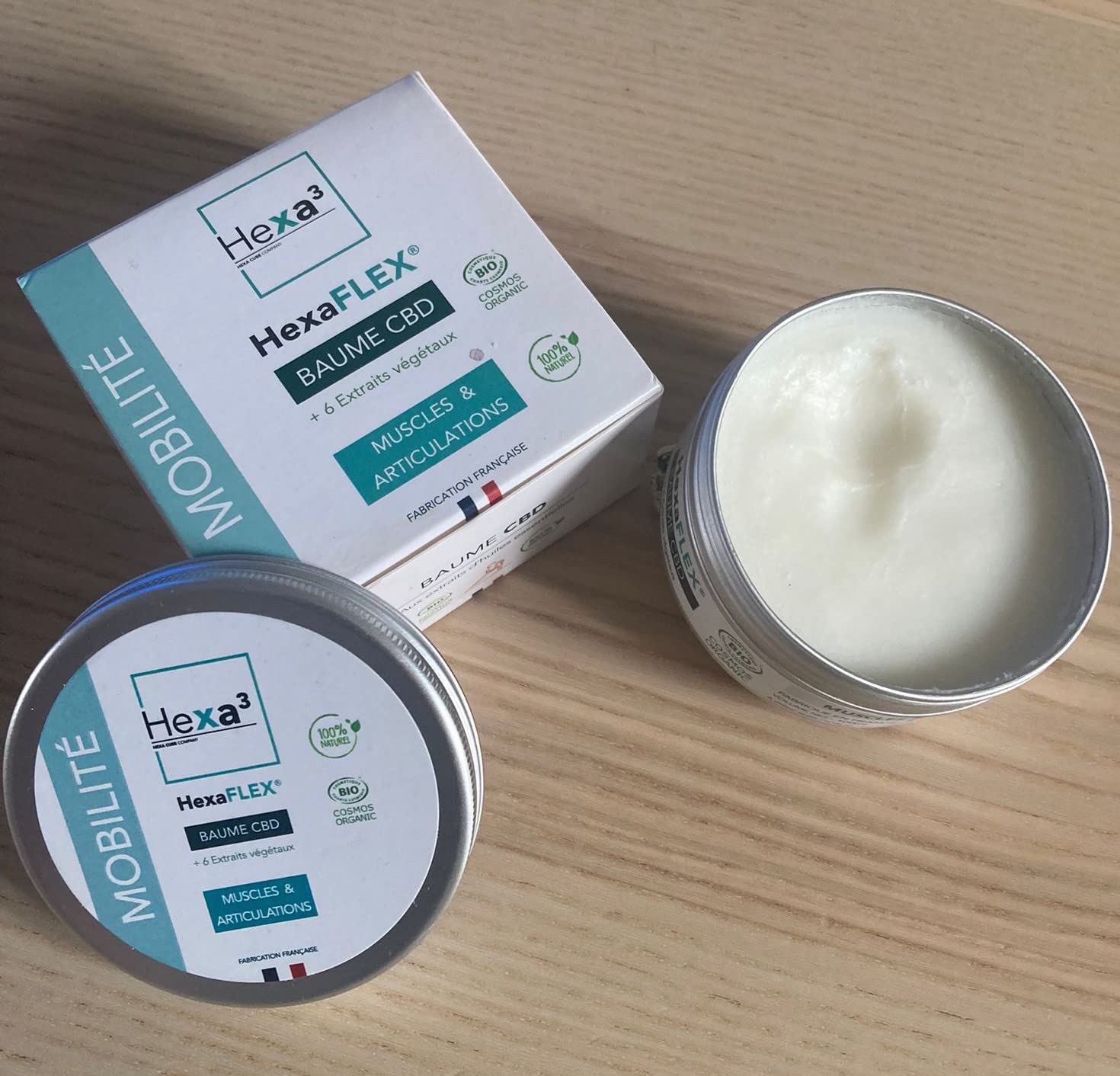 baume CBD bio 100ML HexaFLEX
