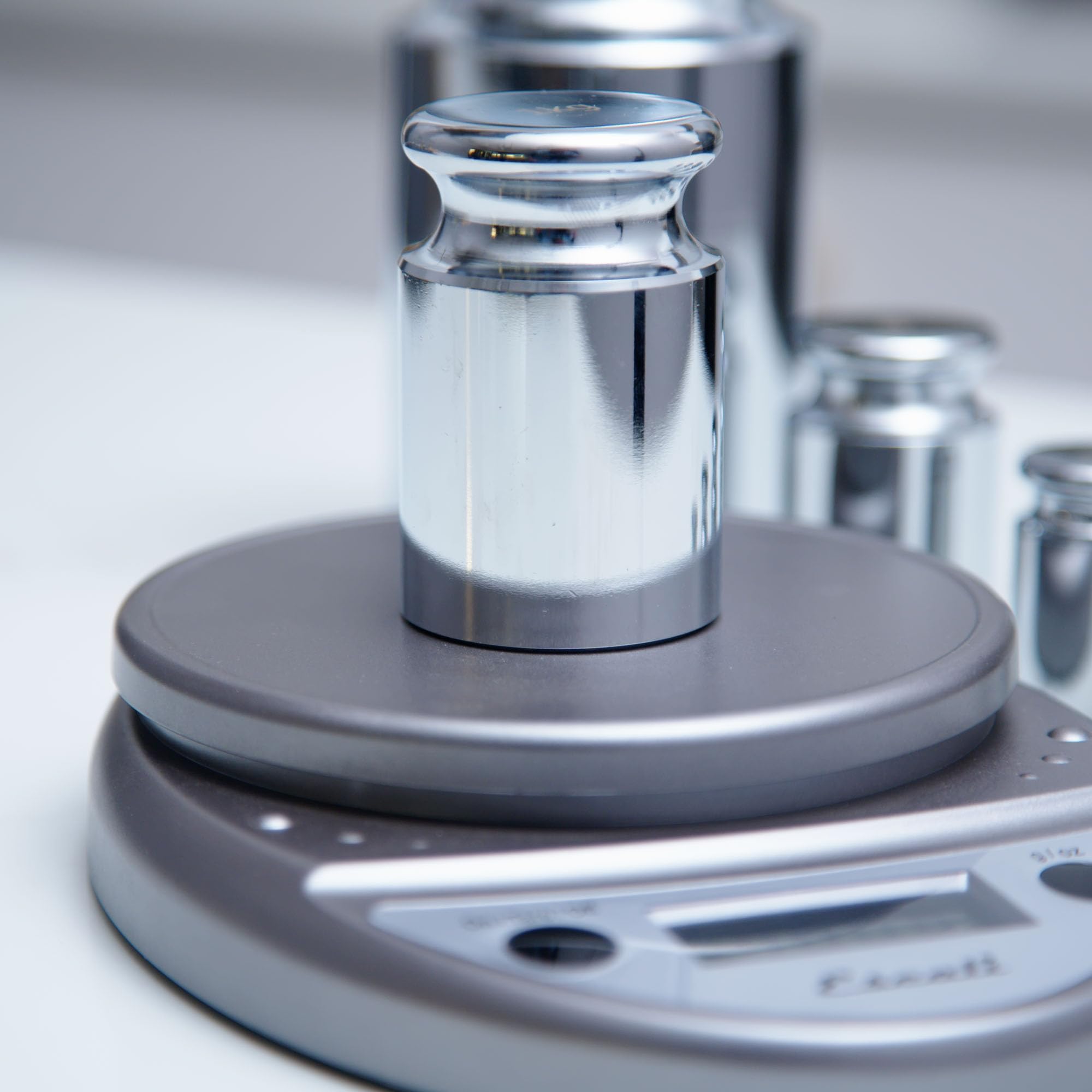 Escali Peso de calibración de 1000 g: pesas de calibración de acero inoxidable de precisión para báscula digital, balanzas de laboratorio y básculas de joyería