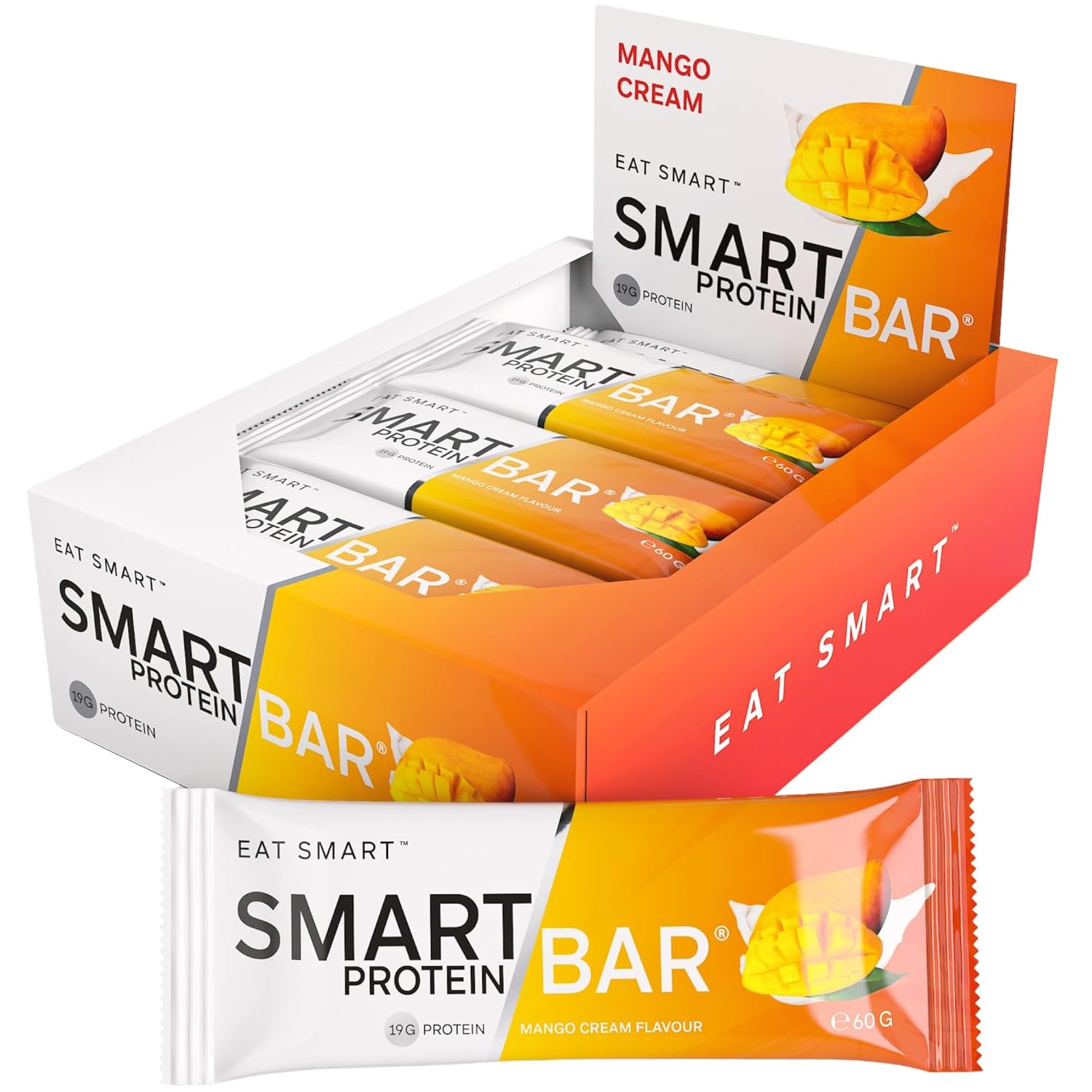 Smart Bars Mango Cream Smart Protein Bar 12 x 60 g