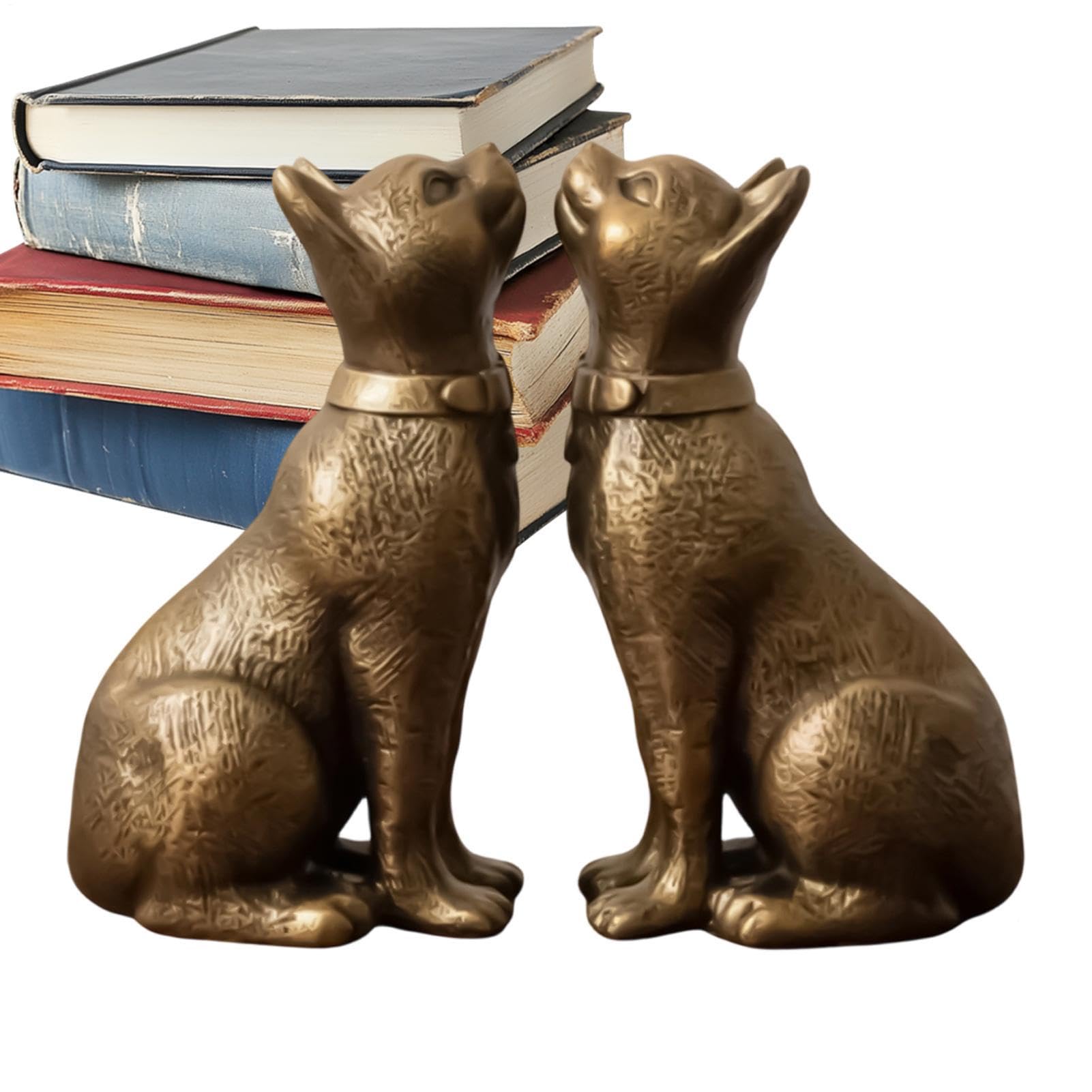 Statue animalière rétro antidérapante et serre-livres haut de gamme