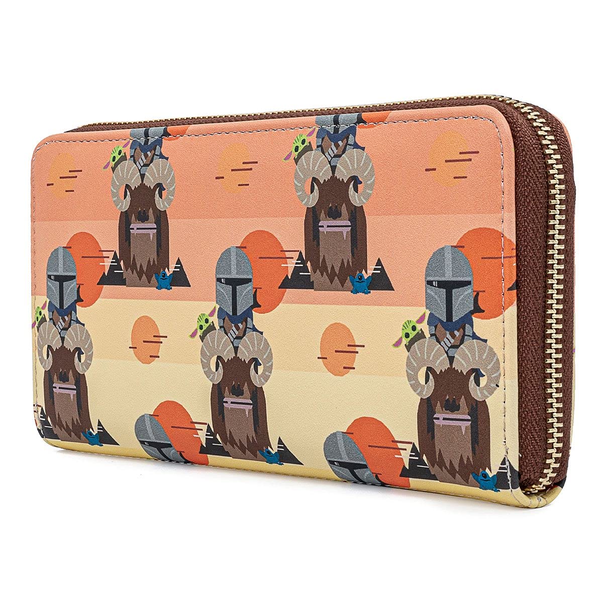 Loungefly Star Wars The Mandalorian Bantha Zip Around Wallet