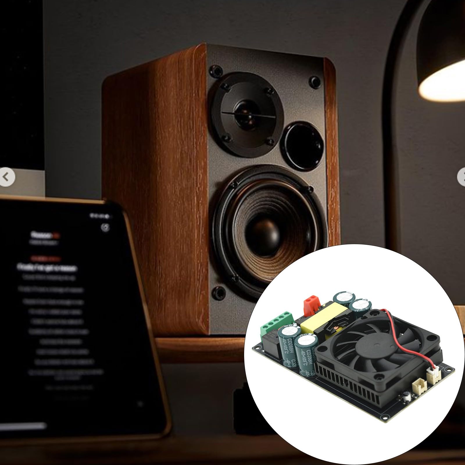NUEAYMS Scheda amplificatore digitale ad alta trasparenza da 1000 W, classe D, ideale per home theater e progetti audio professionali. Affidabilità, bassa deformazione, amplificatore sonoro