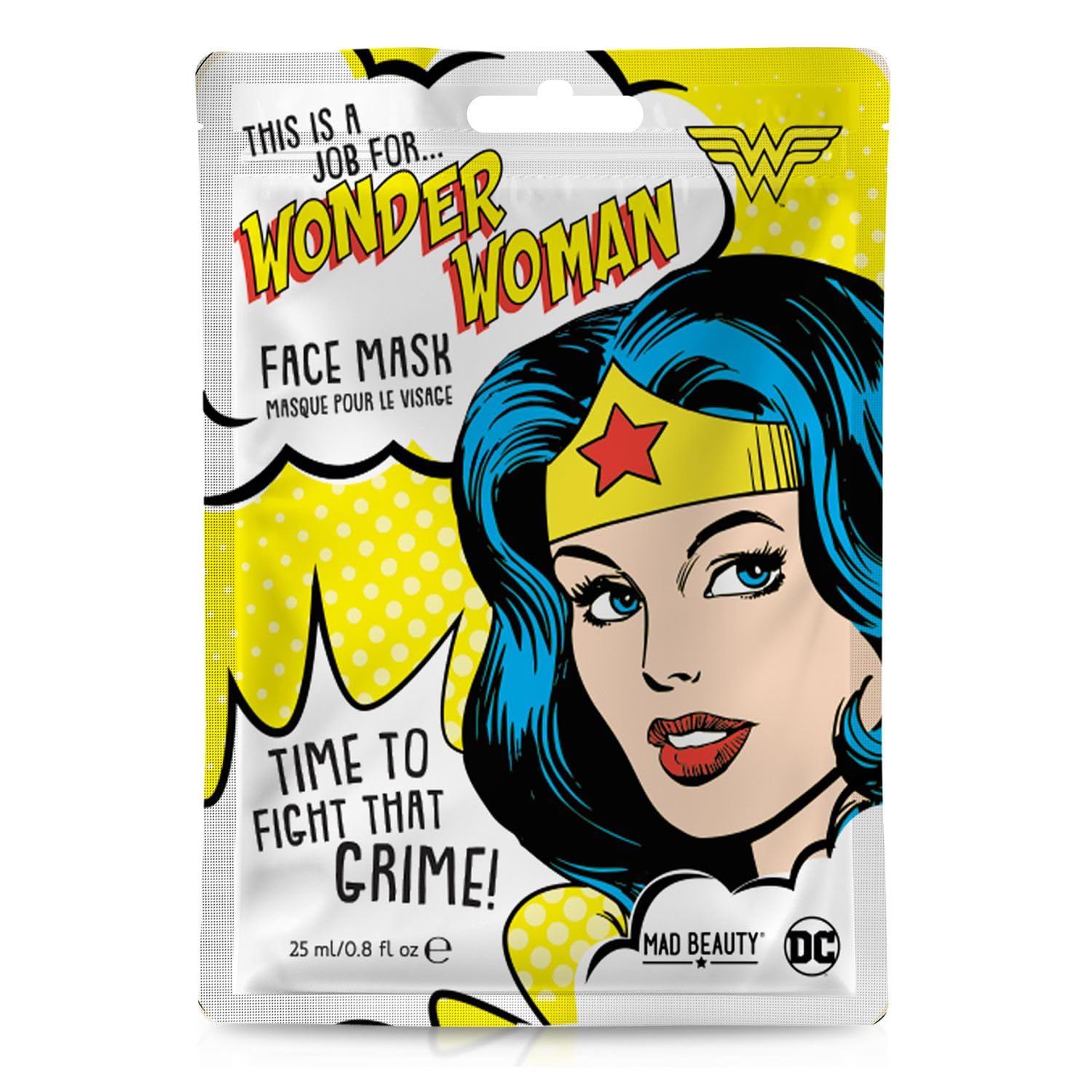Wonder Woman Cosmetic Face Sheet Masks