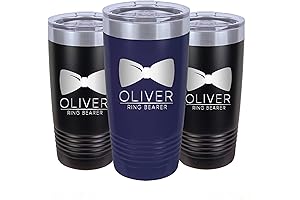 Yippee Daisy Ring Security Junior Groomsman Proposal Personalized Tumbler