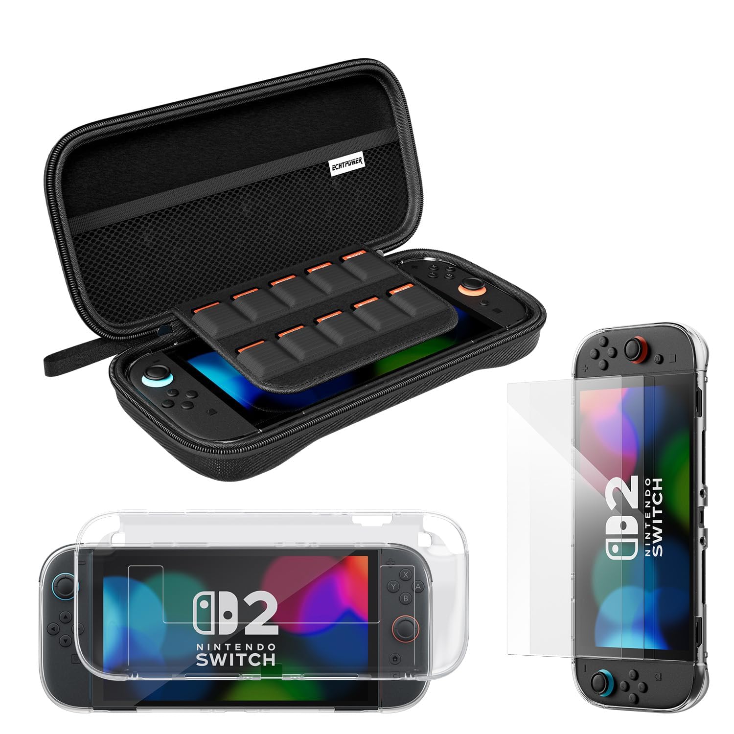 Amazon.co.jp: Switch 2 収納ケース キャリングケース 収納バッグ