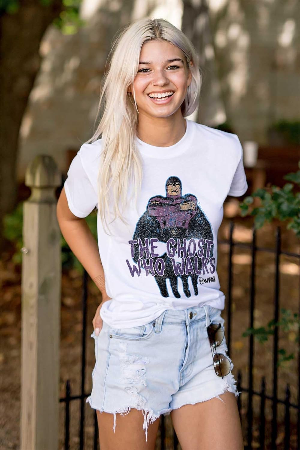 The Phantom Vintage Ghost Who Walks Graphic T Shirt Men or Women