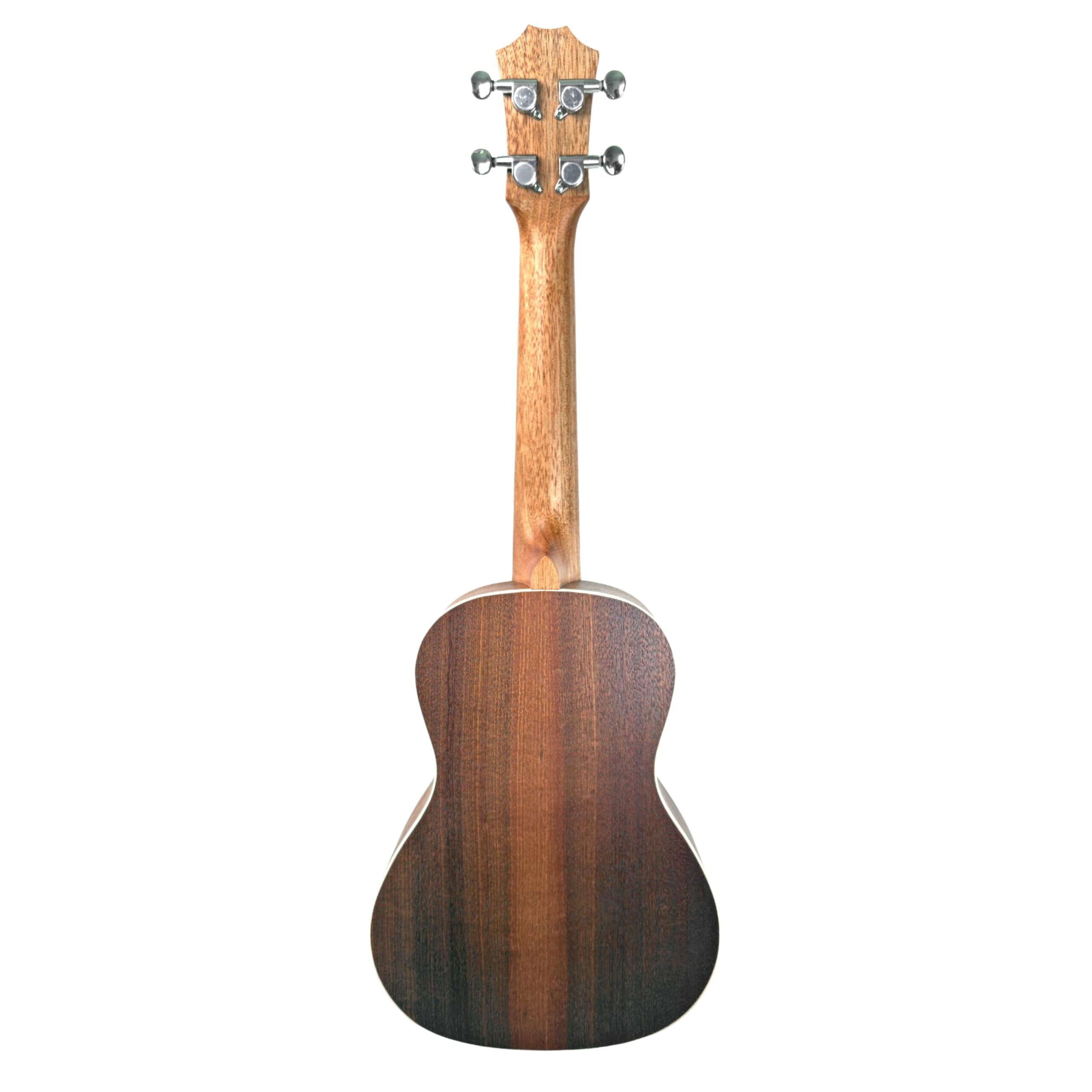 ANIMA Abeta Ukulele Concerto con tavola in abete e corpo in mogano – con custodia e metodo Ukulele per principianti e adulti
