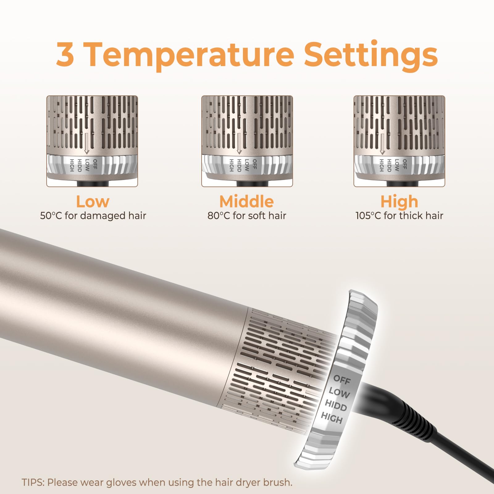 Hair Styler 6 in 1,Asciugacapelli Capelli ad Aria,1000w Phon Capelli,Spazzola Asciugacapelli Per Dare Volume Ai Capelli, Lisciare, Arricciare, Ioni Air Curler Brush,Strumenti per Capelli