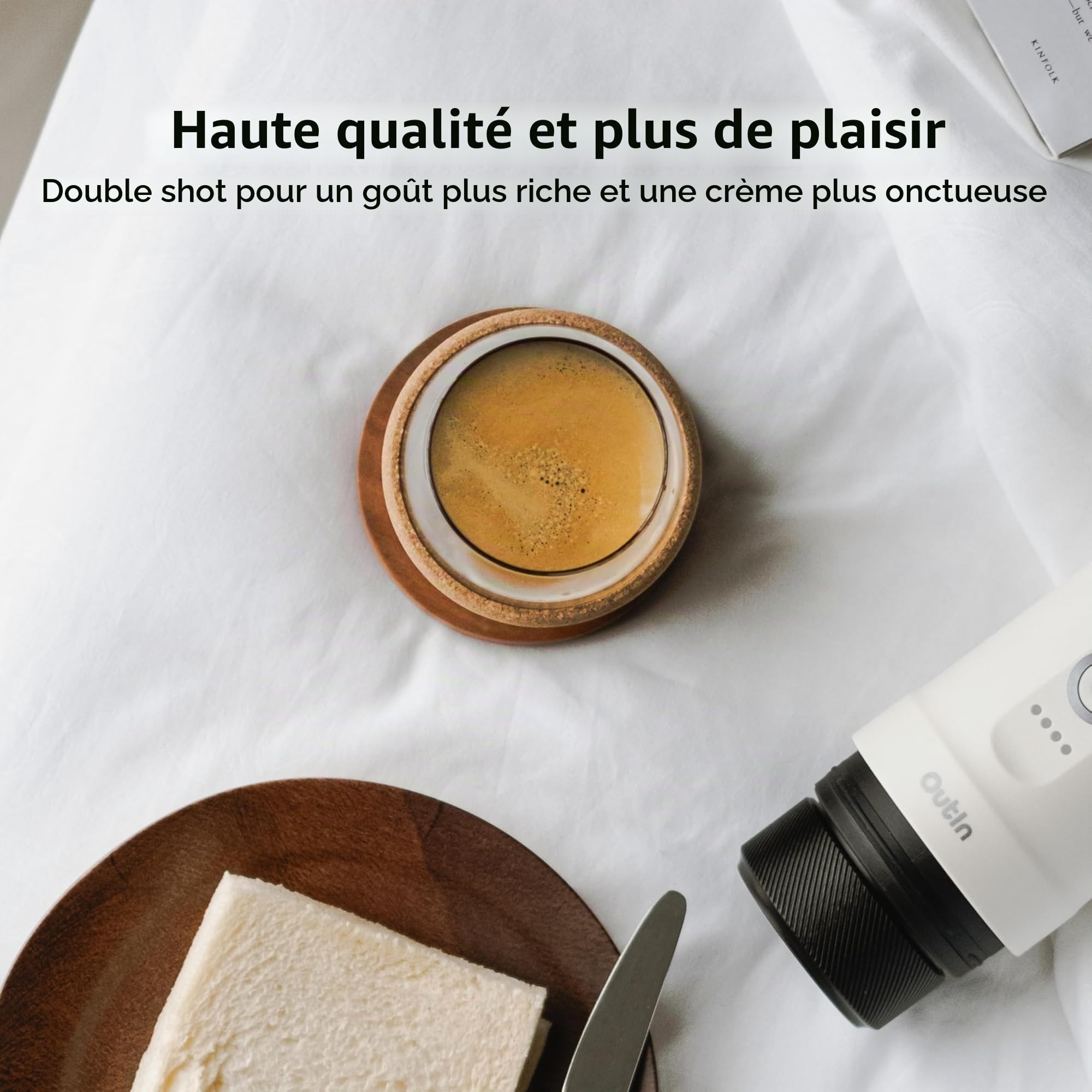 OutIn Nano Machine à Café Portable Kit d'accessoires Nano Espresso Basket Plus