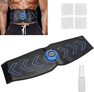 EMS muscle stimulation electrical stimulation training device, abdominal muscle trainer, EMS training device, EMS fitness belt, voice toner, smart slimming belt(F2)
