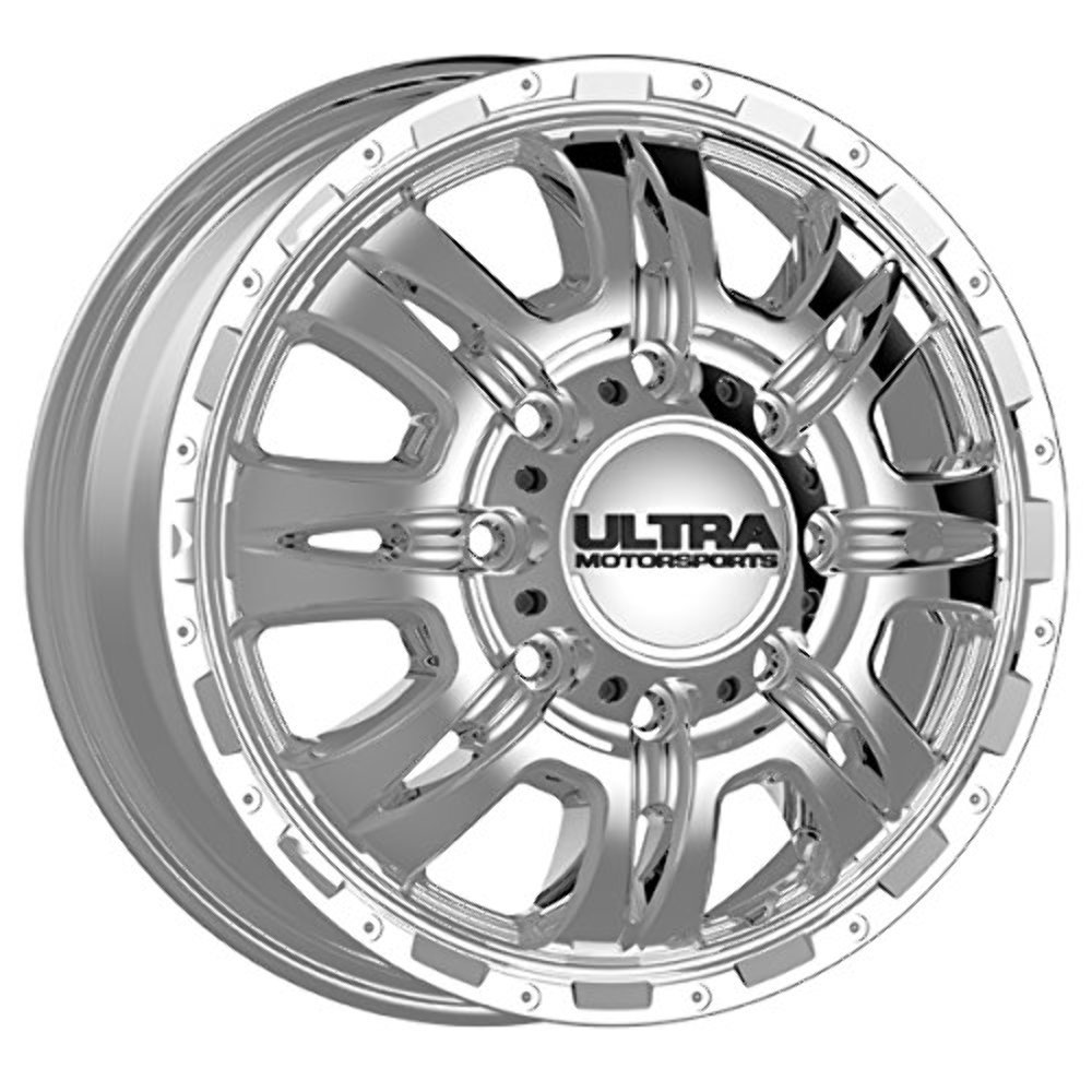 Amazon.com: ULTRA 049C Predator Dually Rim (Front) 17X6.5 8X6.50 +129 ...