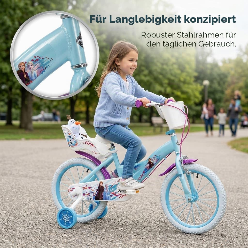 TOIMSA Fahrrad 16" Frozen Huffy 5/8 Jahre