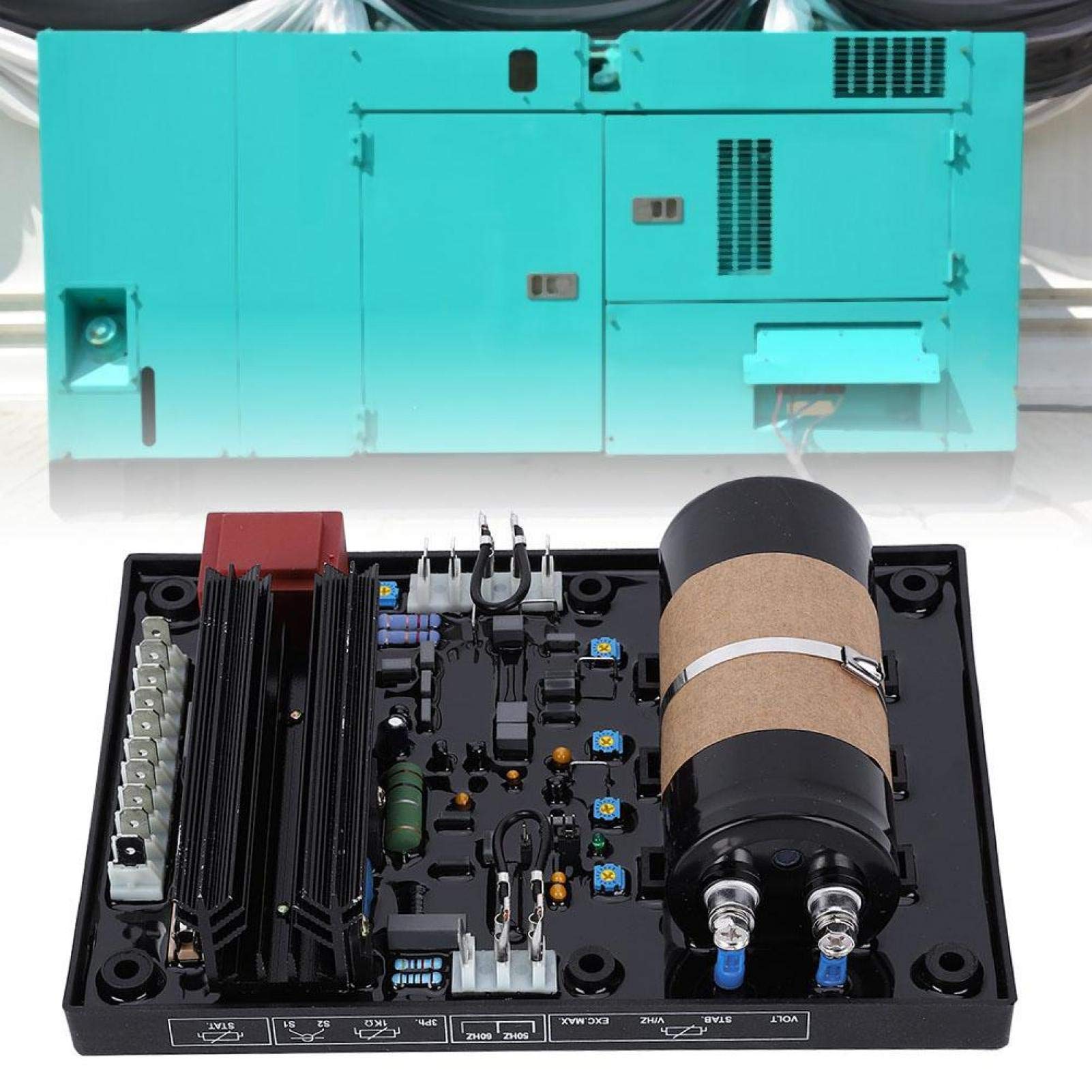 Regolatore di tensione automatico AVR R448, accessori per gruppi elettrogeni ad alta precisione, AVR per generatore 5000S/6000S/7000S, componenti elettrici