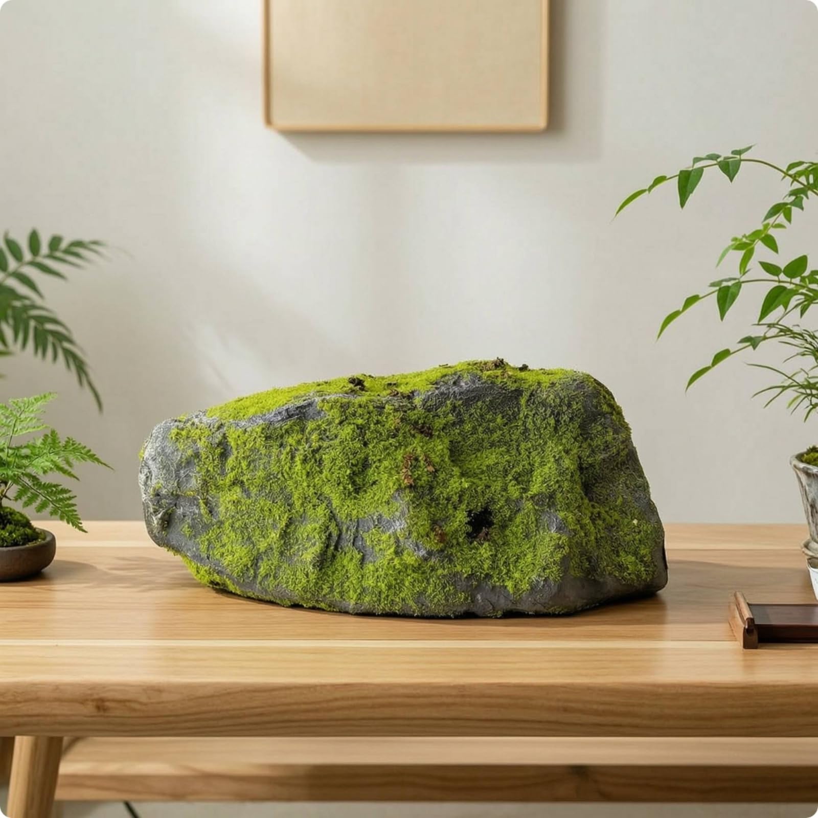 Amazon.co.jp: Jinhxofs 苔岩オブジェ 枯れない 人工苔石 本物そっくり