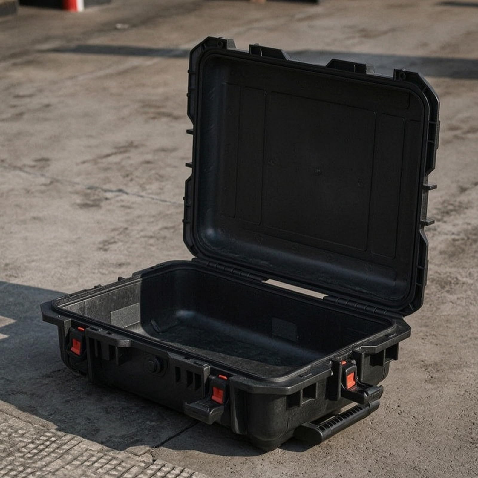 Valise pour Matériel avec roulettes Coffre de Rangement Boîte de Transport Mallette Rigide en PP Protection Solide des Outils et Instruments Couvercle, YJZP9508B
