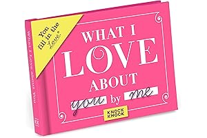 Knock Knock Fill in the Love Fill-in-the-Blank Gift Journal: What I Love about You Book