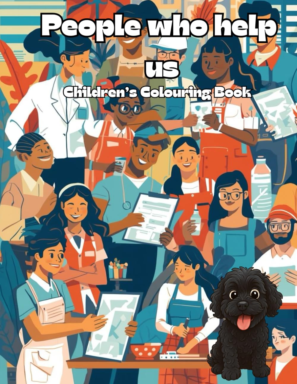 People who Help Us: Children’s Colouring Book (Willow Books)