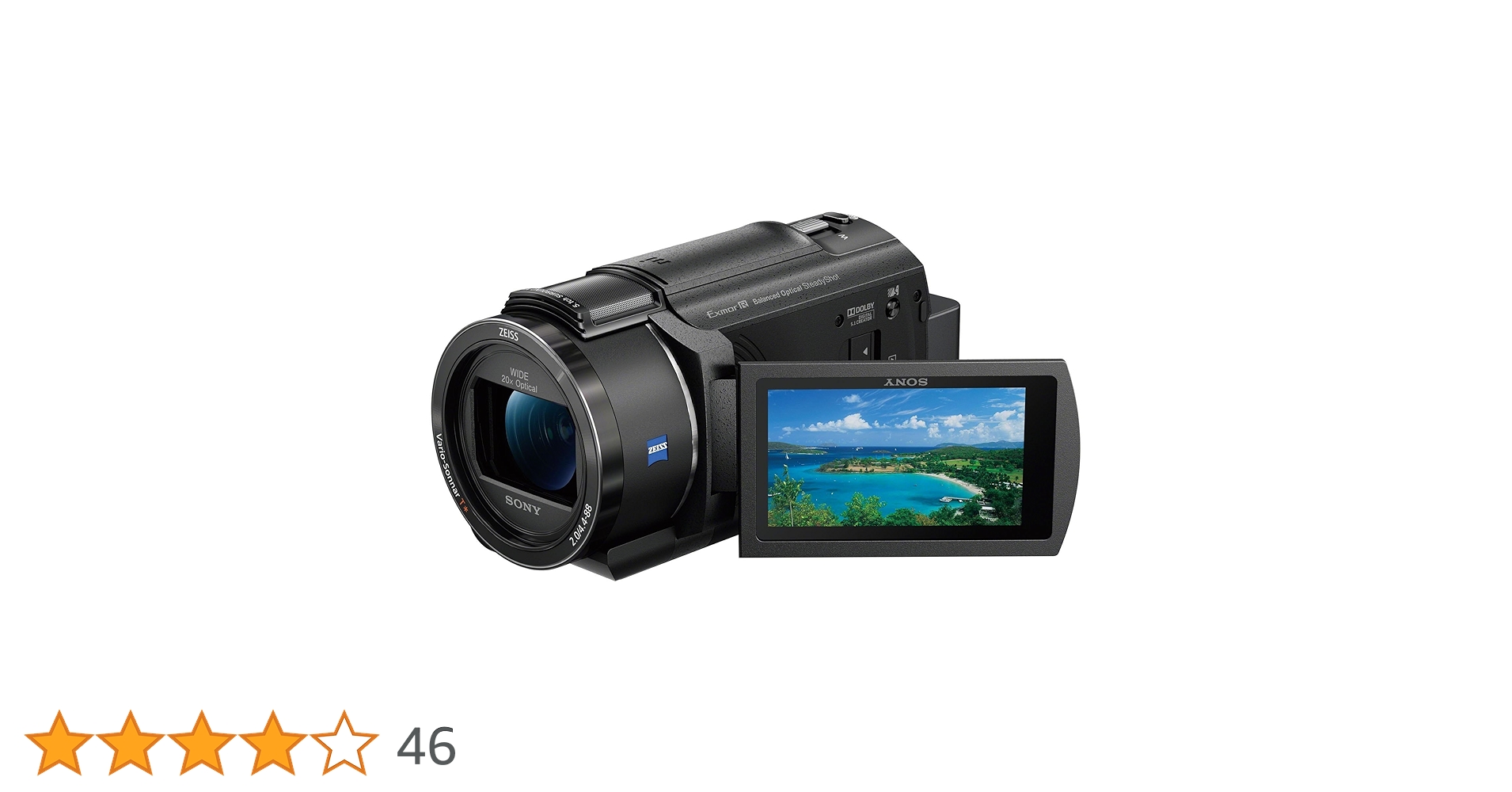 Amazon | SONY ビデオカメラ FDR-AX40 4K 64GB 光学20倍