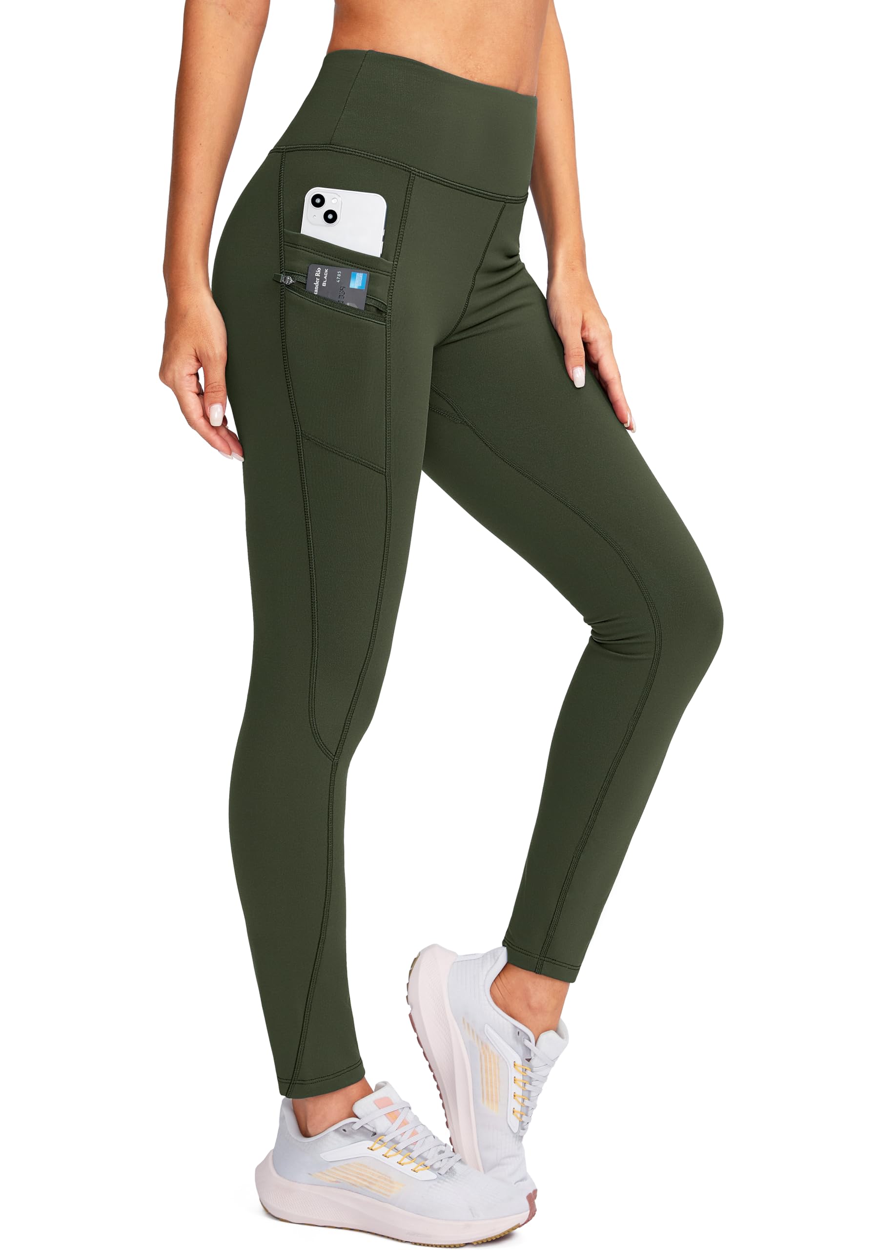 G Gradual Women's Fleece Lined Leggings Thermal Warm Winter Pants