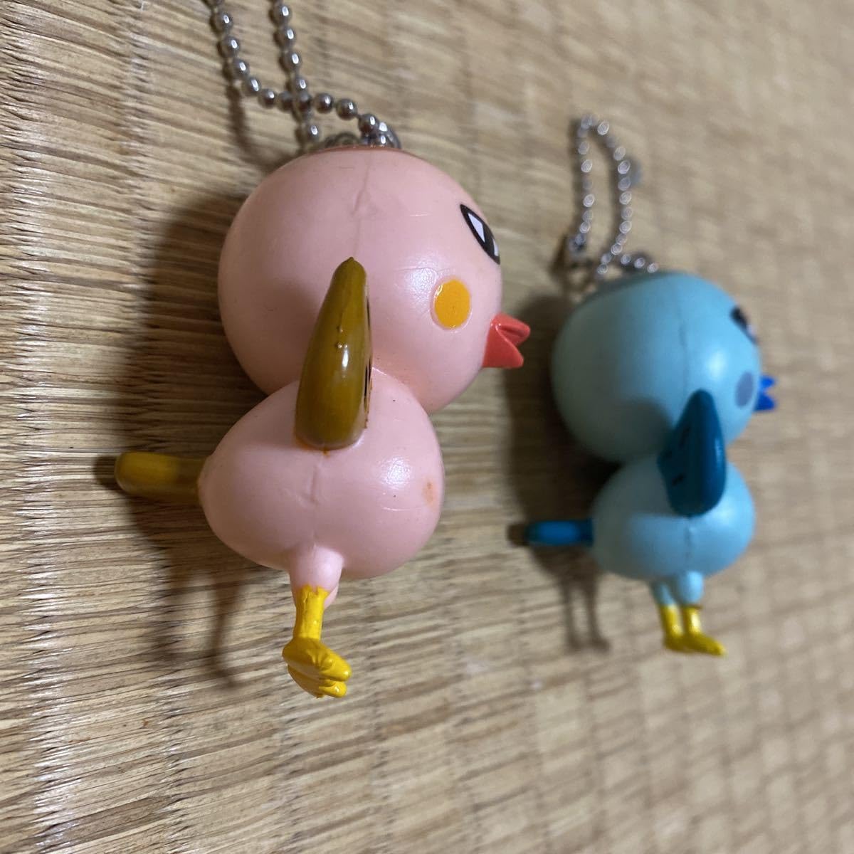 Amazon.co.jp: マスコット キーホルダー とり トリ コニカ 当時物 鳥