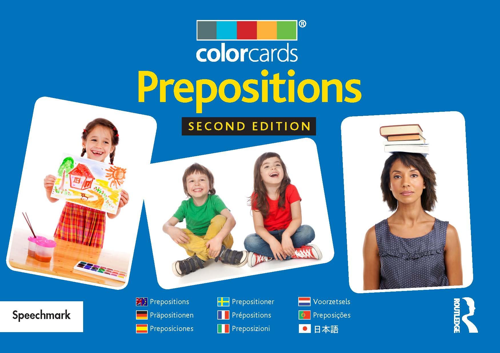 Prepositions Colorcards by Speechmark 9781138300682