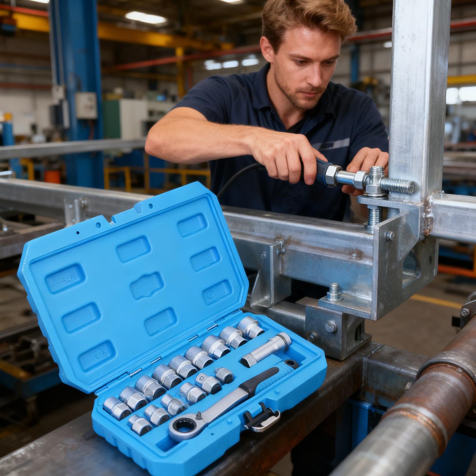Chiave a , strumento di riparazione con punte, chiave a con soluzione di bloccaggio rack, per veicoli, auto, biciclette, fabbrica, meccanica, officina di veicoli