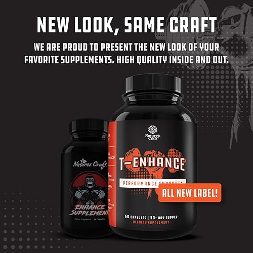 Miniatura 8 de Potenciador de testosterona natural para hombres - Suplemento masculino bloqueador de estrógenos pastillas energéticas para ampliación muscular y