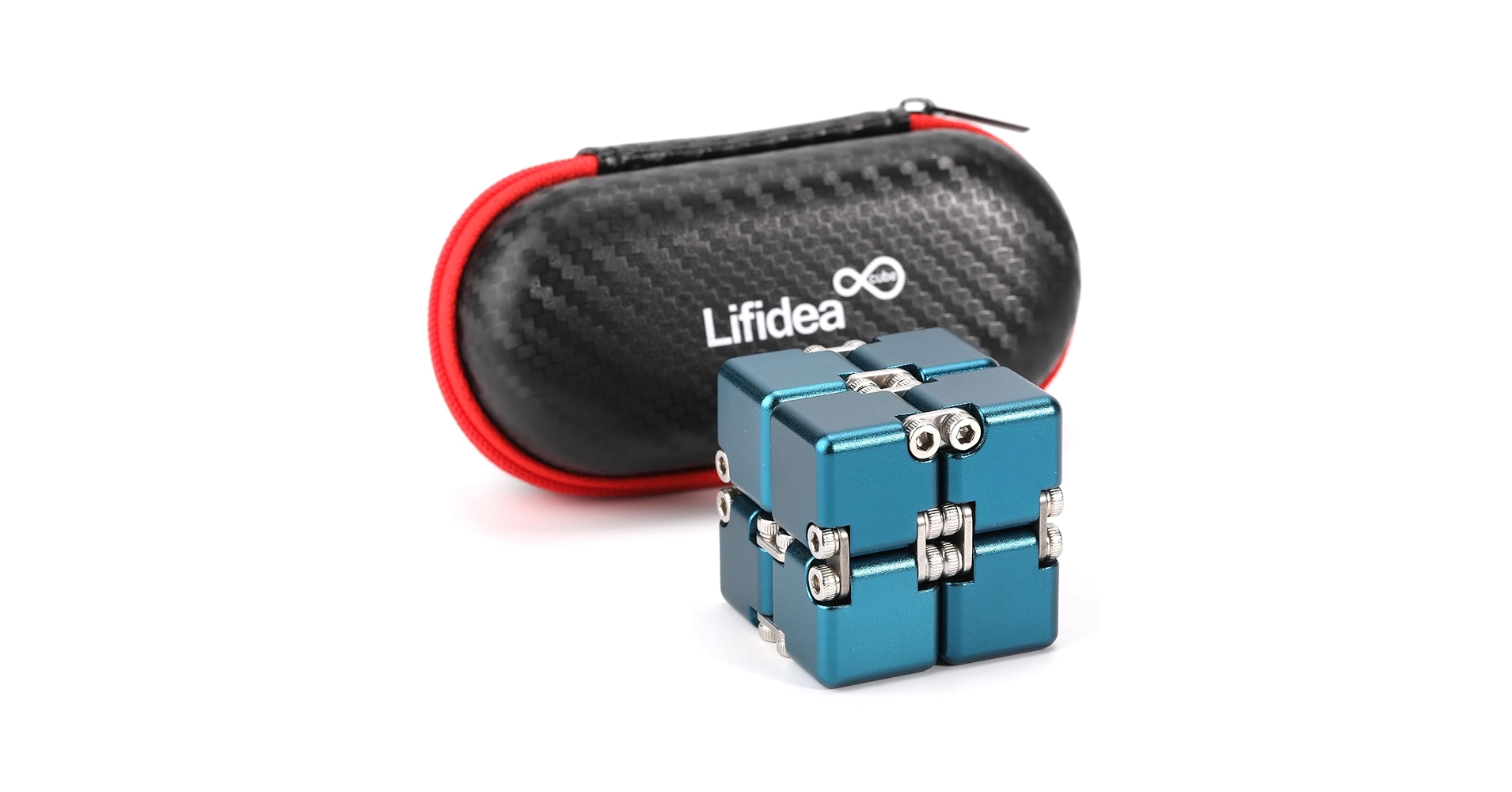 超美品❗️infinite❤️Trad RC llic Blue Amazon.com: Lifidea Aluminum Alloy Metal Infinity Cube Fidget Cube