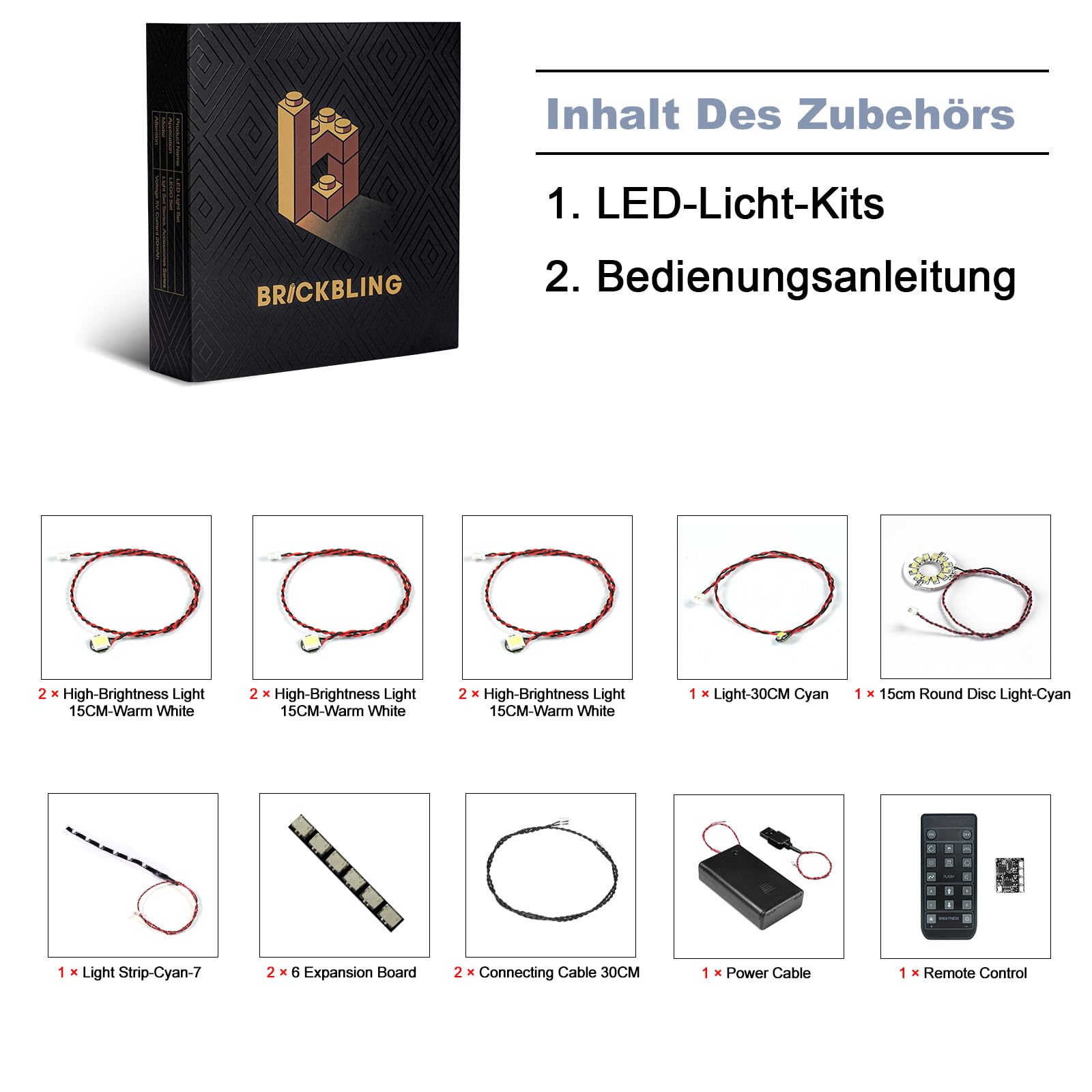 Fernbedienung Licht-Kit Kompatibel mit Lego Iron Man Mark 3 Collectors' Edition 76344 (Kein Modell), Led Beleuchtungs Set Compatible with Lego Iron Man Mark 3 Collectors' Edition Bausteinen Modell