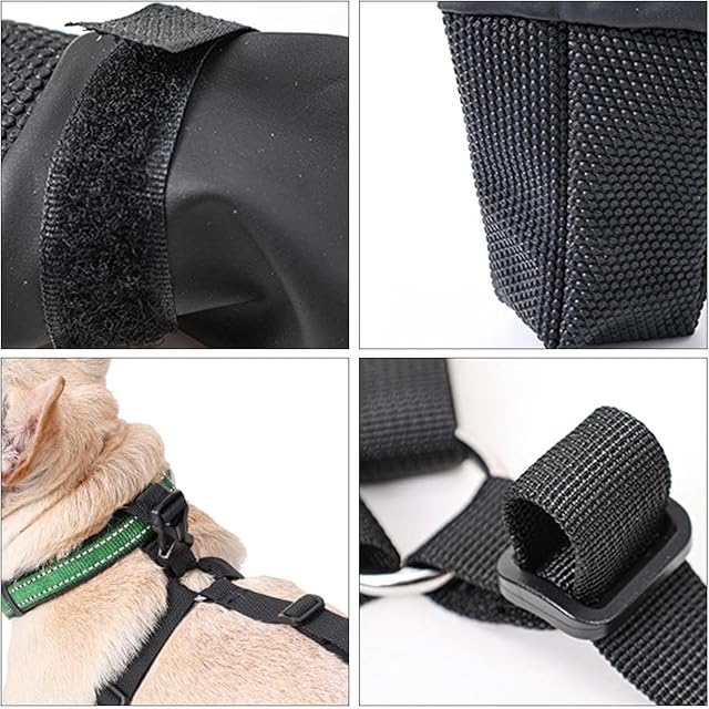 Foto 5 de 8 de Dog Hiking Booties, Durable Dog Shoes Leggings, Dog Boots Suspenders
