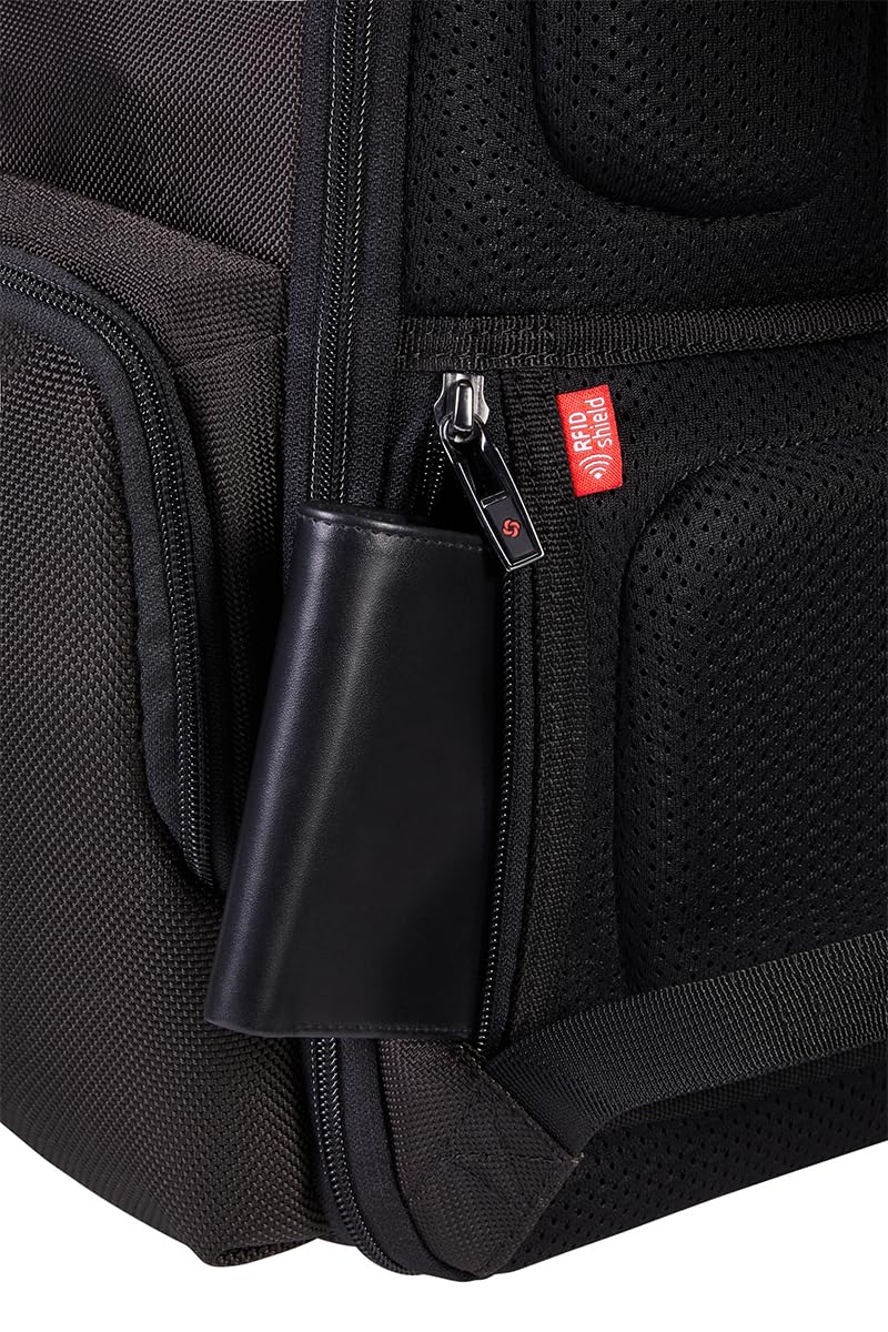 Samsonite Pro-DLX 5 Zaino per 15.6 Pollici Laptop 1.4 Kg Zaino Casual.20 l.44.5 cm, 15.6 Pollici (44.5 cm - 20 L), Nero (Black)