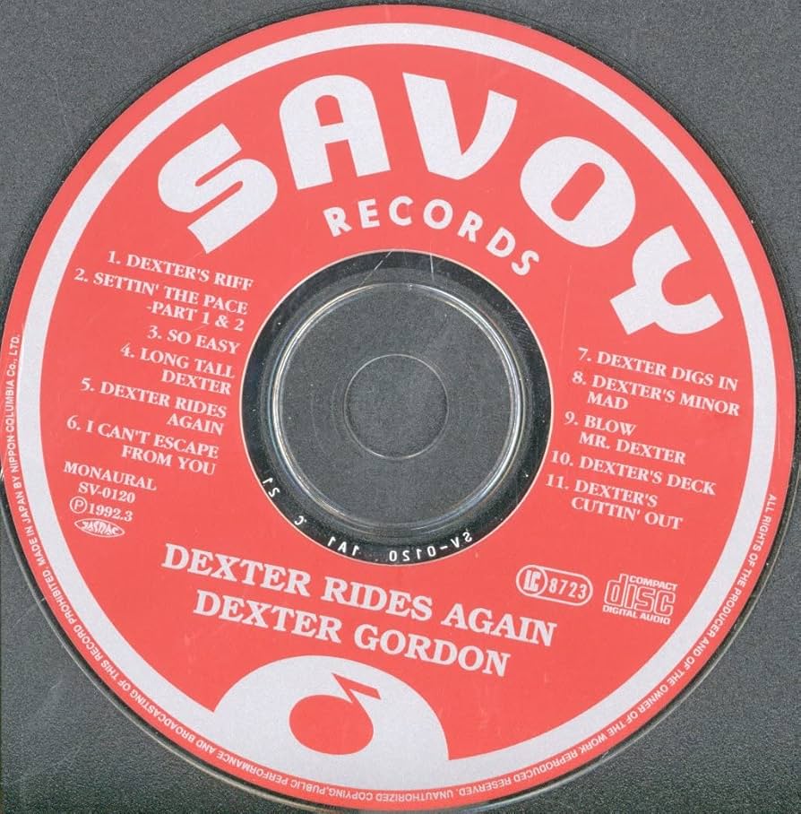 ジャズレコード　Ｄexter Rides Again Dexter Rides Again - YouTube