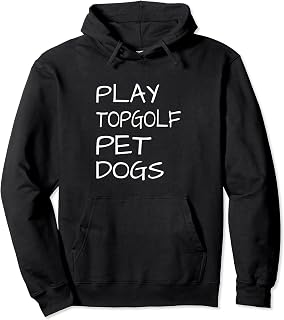 Play TopGolf Pet Dogs Pullover Hoodie