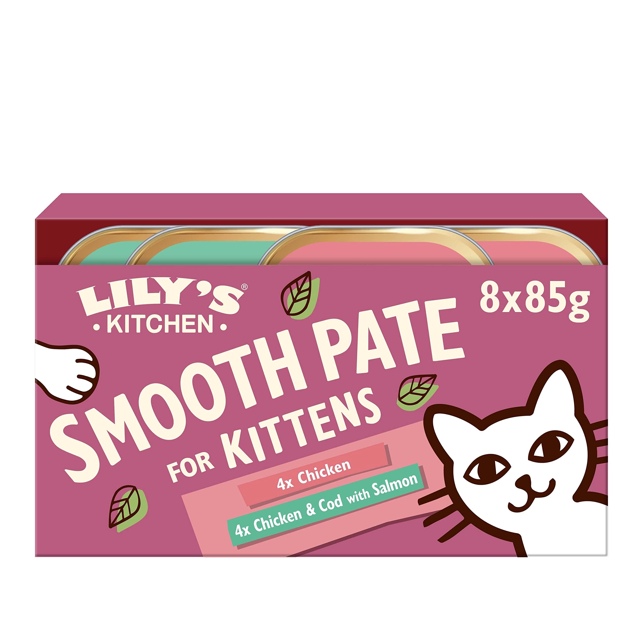 Lily's KitchenSmooth Paté Selection Complete Kitten Food 8 x 85g