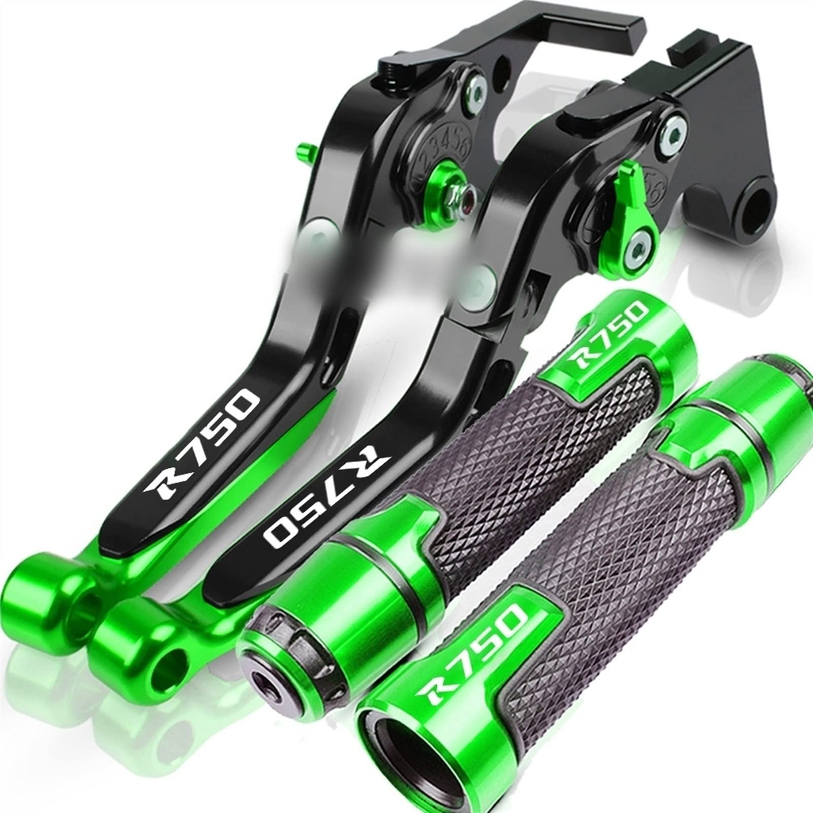 Leviers frein embrayage GSXR750 Suzuki de 2011 à 2019 coloris racing