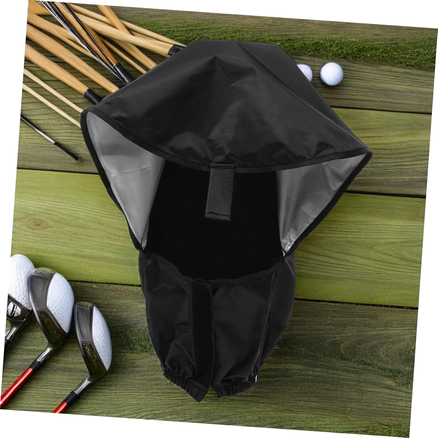 NOLITOY 4pcs Golf Bag Rain Cover Lightweight for Golf Clubs Compact Design Easy to Carry and Install Stylish Outdoor Use