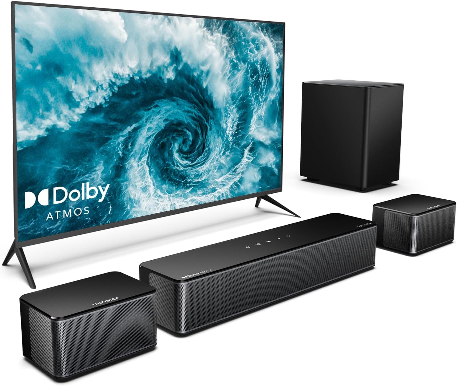 Dolby Atmos Small Soundbar For Tv Hiwill Dolby Atmos Small Sound